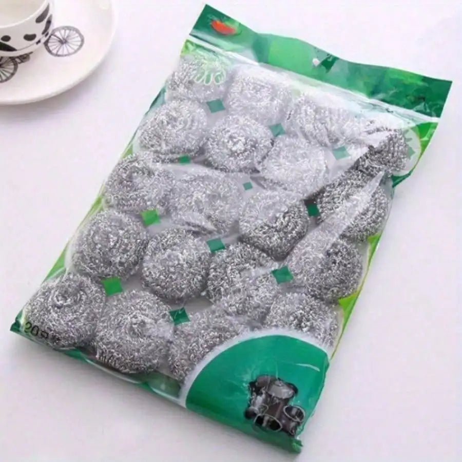 Stainless Steel Scrubbing Balls For Kitchen Sink And Floor Cleaning
