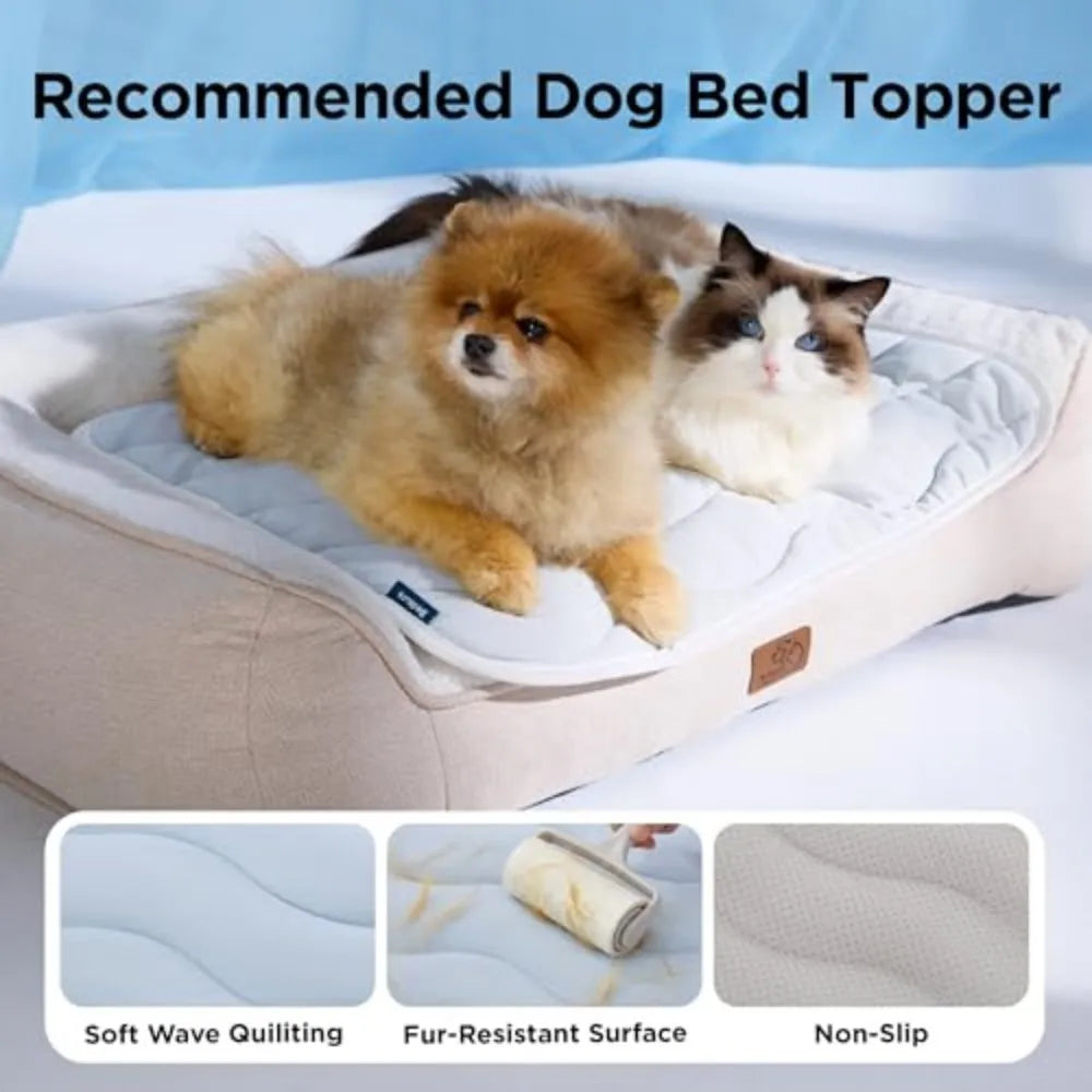 Bedsure Cooling Mat for Dogs Washable Breathable Pet Comfort