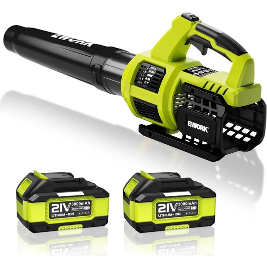 Cordless Leaf Blower 550 CFM With Turbo And Fast Charger