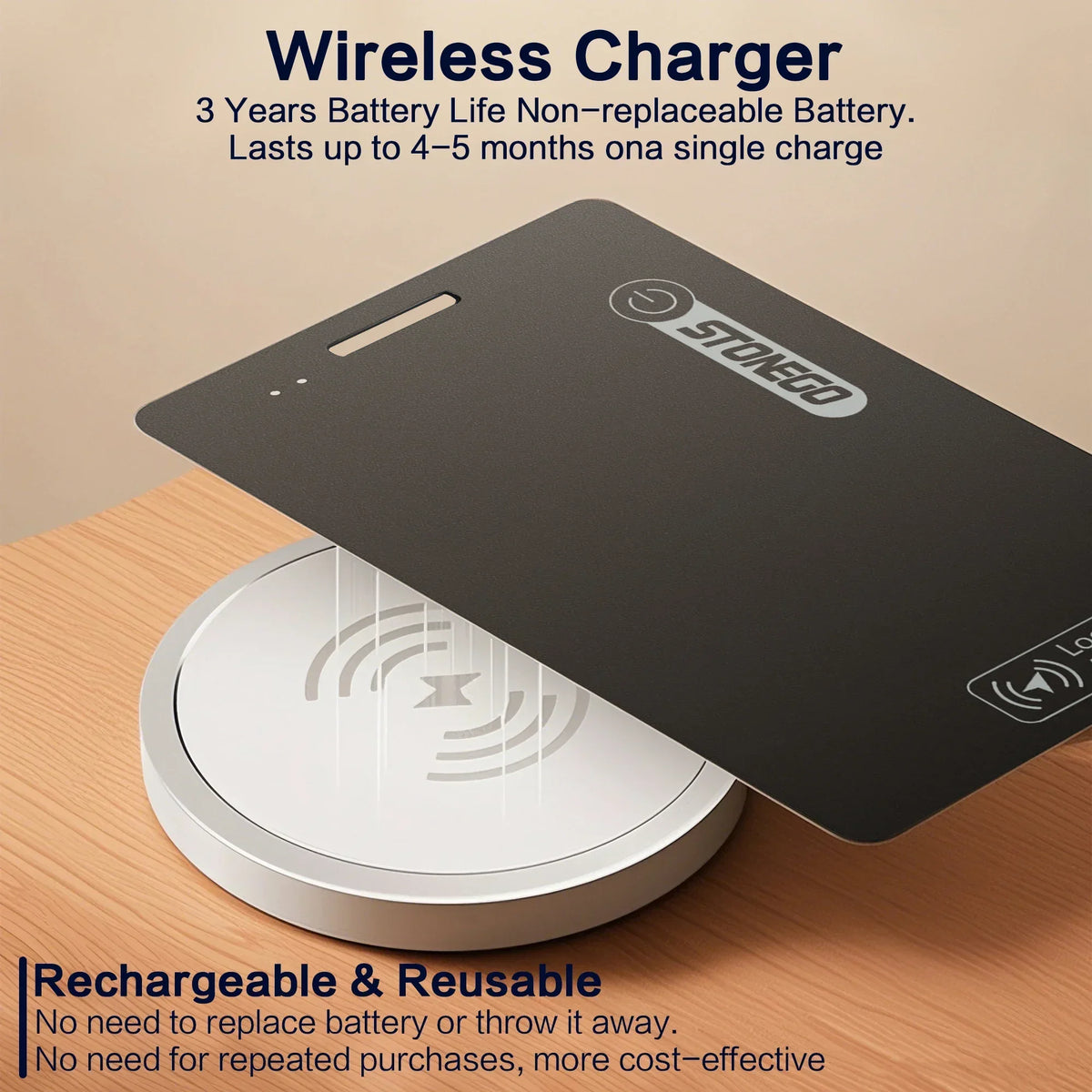 Ultra Thin Rechargeable Pet Wallet Tracker Waterproof Key Finder GPS Anti Lost Alarm Bluetooth Tracker Device for Dogs Cats Puppy Kitten Toddlers Kids Backpack Personal Safety Smart Tag Real Time Tracking