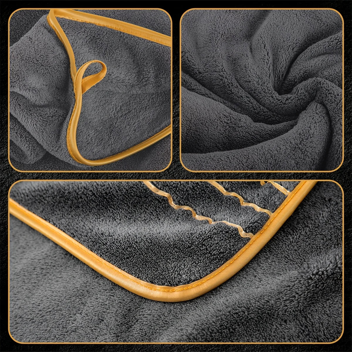 Premium Microfiber Bath Towel Set Ultra Soft Quick Dry