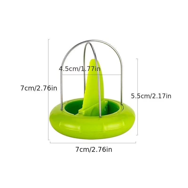 Stainless Steel Kiwi Fruit Peeler Cutter Slicer Kitchen Tool