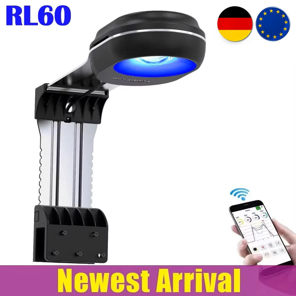 PopBloom Marine Reef Aquarium LED Light With WiFi App Control