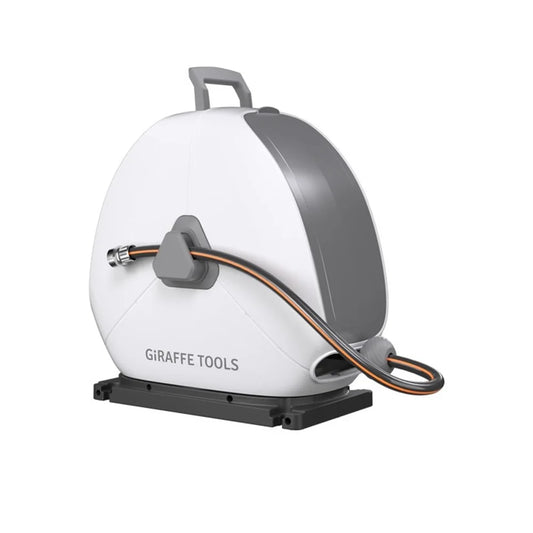 Giraffe Tools Retractable Garden Hose Reel With Automatic Rewind