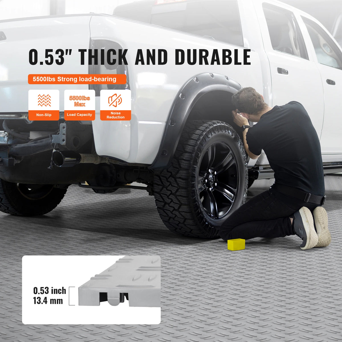 Premium Interlocking Non Slip Garage Floor Tiles For Basement