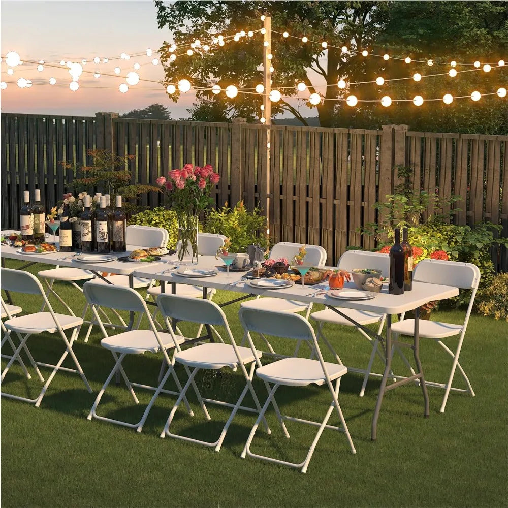 Portable Folding Chairs For Indoor Outdoor Events And Gatherings