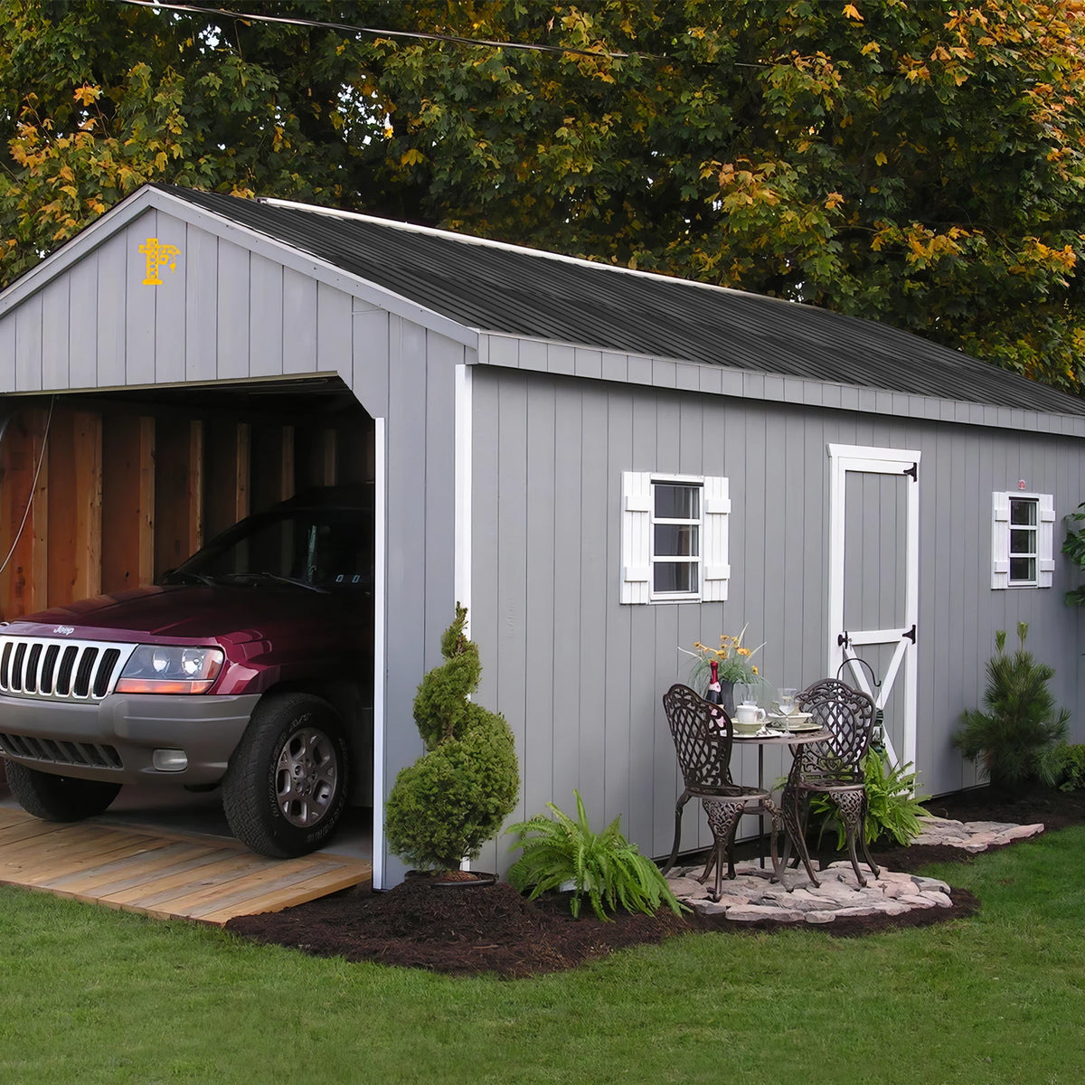 Corrugated Galvanized Steel Roofing Panels For Garages And Pergolas