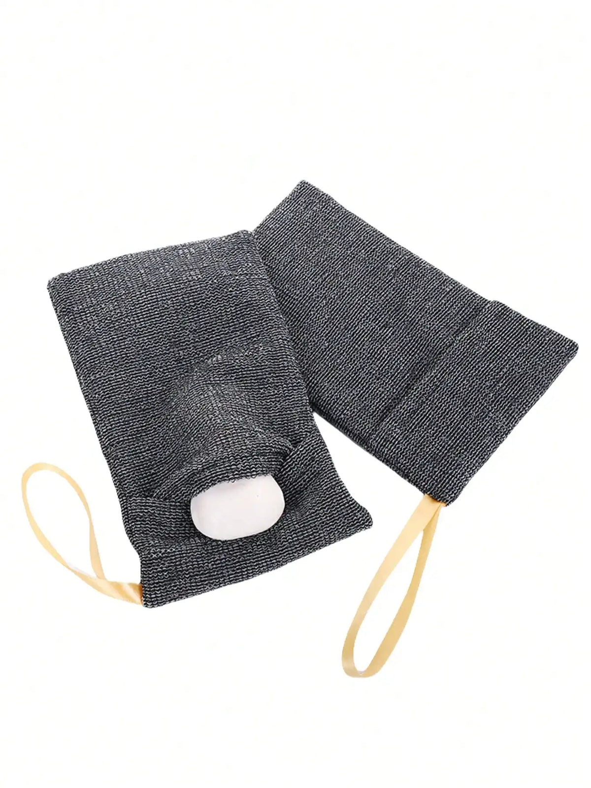 Exfoliating Soap Saver Bags With Hanging Cord For Shower Use