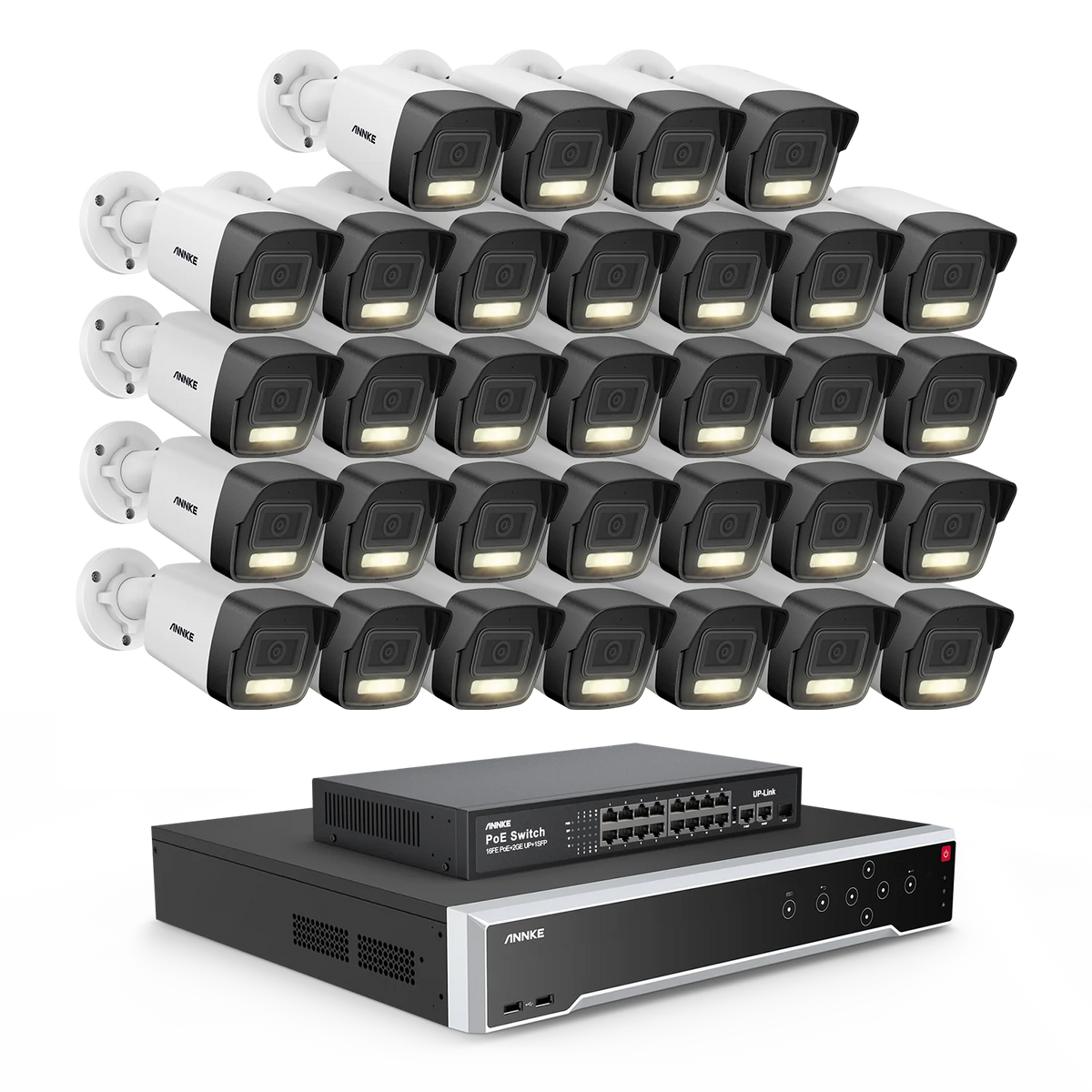 Annke 32 Channel 8MP PoE NVR Security Camera Surveillance System