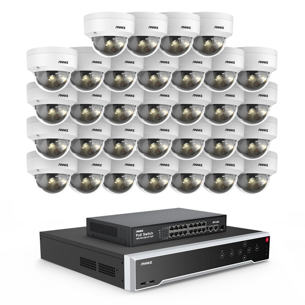 Annke 32 Channel 8MP PoE NVR Security Camera Surveillance System