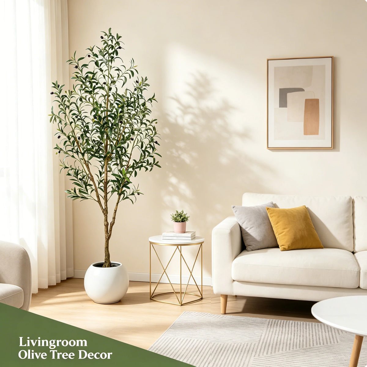Olitree Artificial Olive Tree For Stylish Indoor Decor