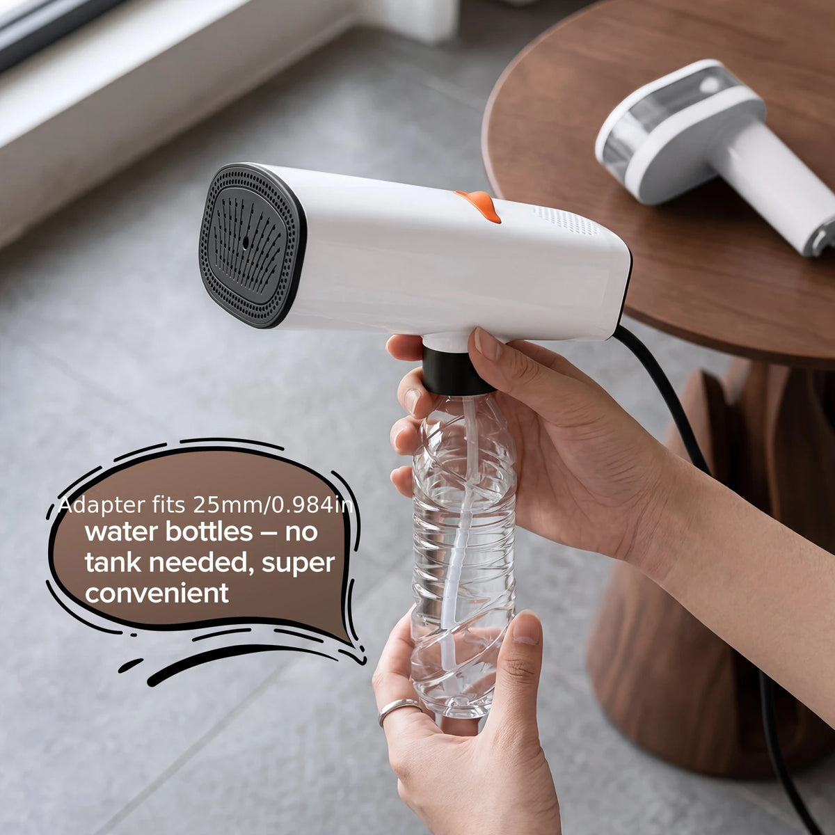 Lubluelu Portable Handheld Garment Steamer With Strong Suction Heating