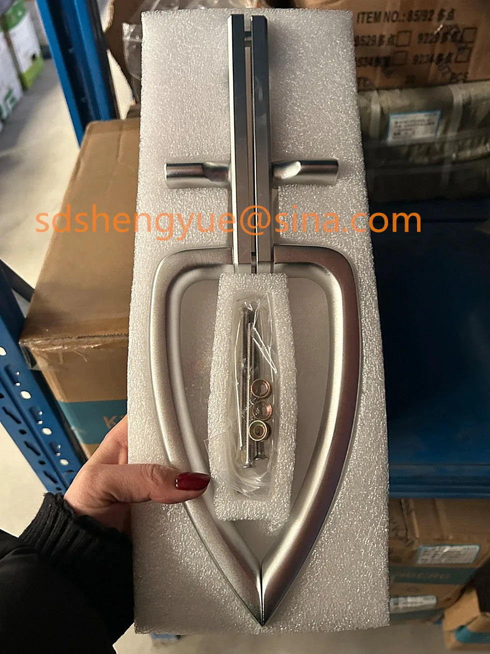 Aluminum Thermal Break Sliding Patio Bi Fold Glass Door