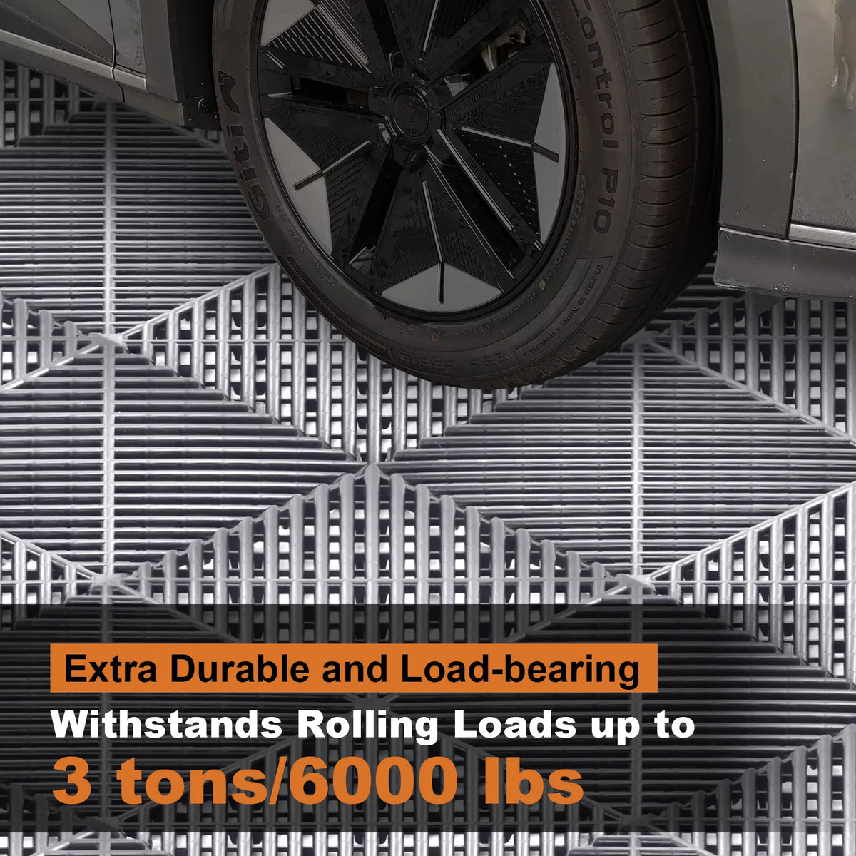 Heavy Duty Interlocking Garage Floor Tiles For Workshops And Gyms