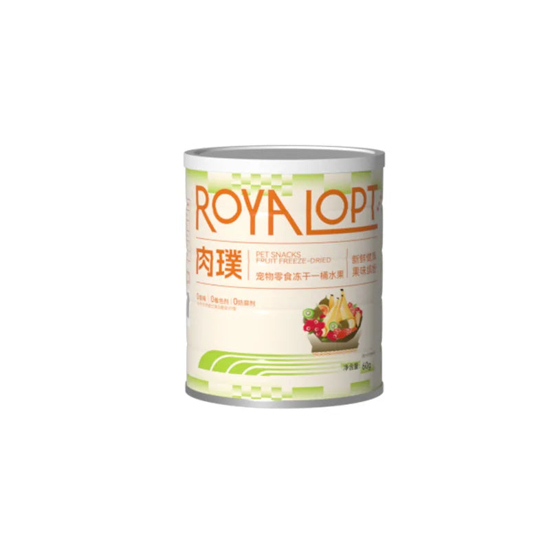 ROYALOPT fruit and vegetable freeze-dried dog snacks vegetable fruit dog food companion teddy bear small dog