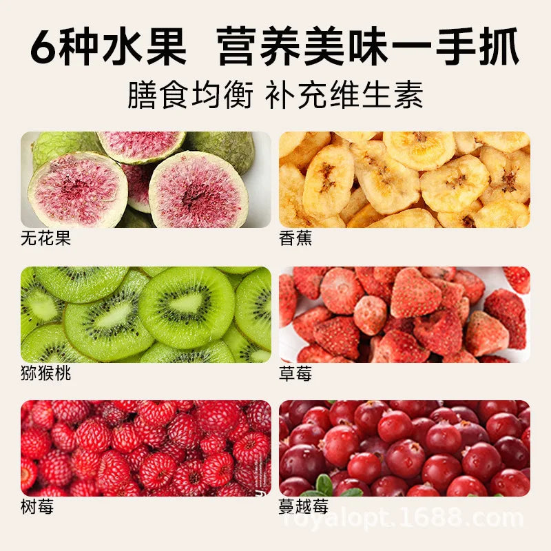 ROYALOPT fruit and vegetable freeze-dried dog snacks vegetable fruit dog food companion teddy bear small dog