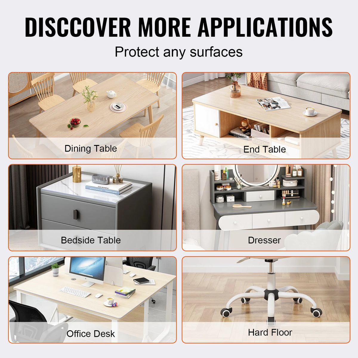 Waterproof Pvc Tablecloth For Kitchen Dining Table Household Protector
