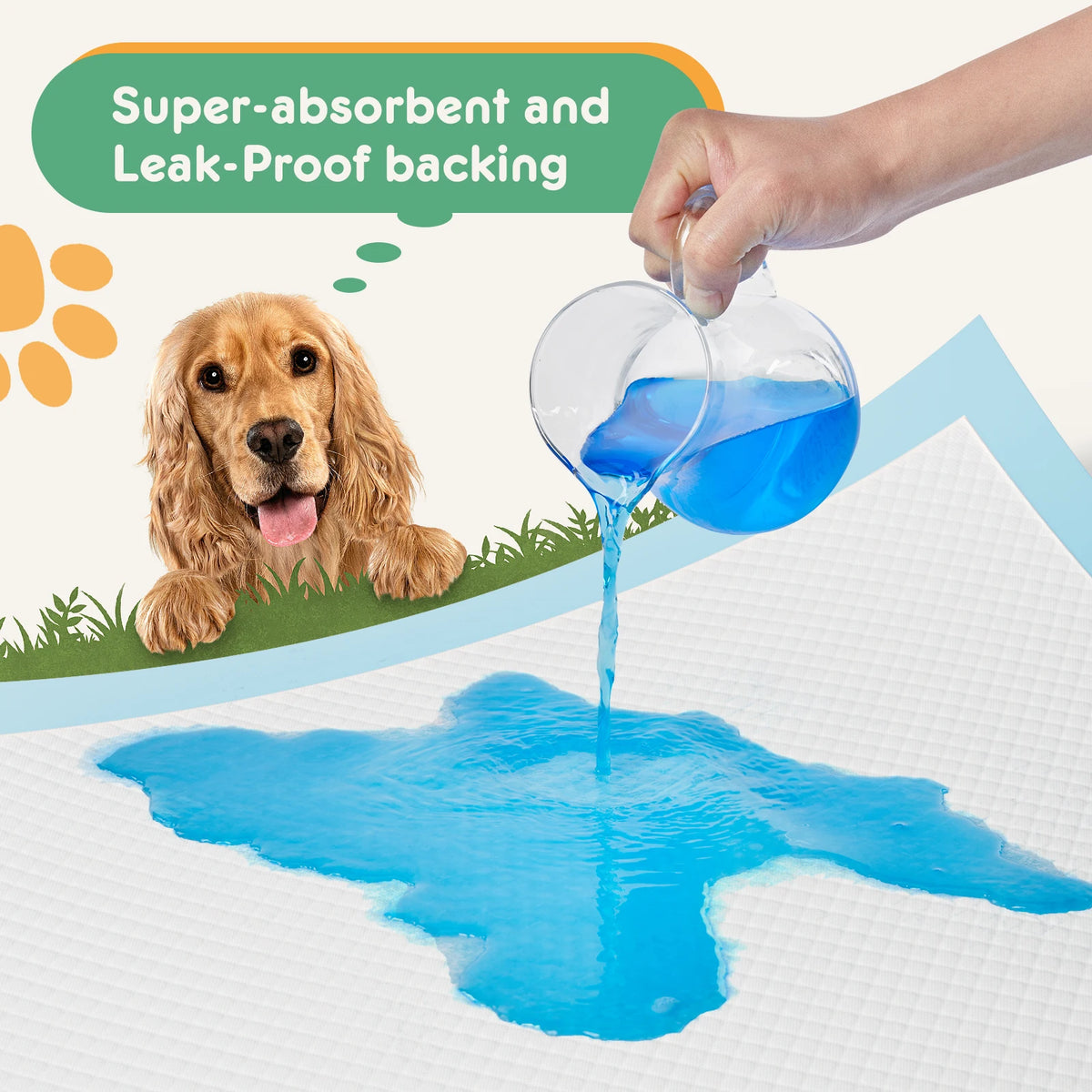 Super Absorbent Disposable Dog Pee Pads Leakproof Quick Drying