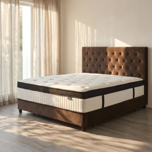 Hybrid Mattress In A Box With Pocket Springs And Motion Isolation