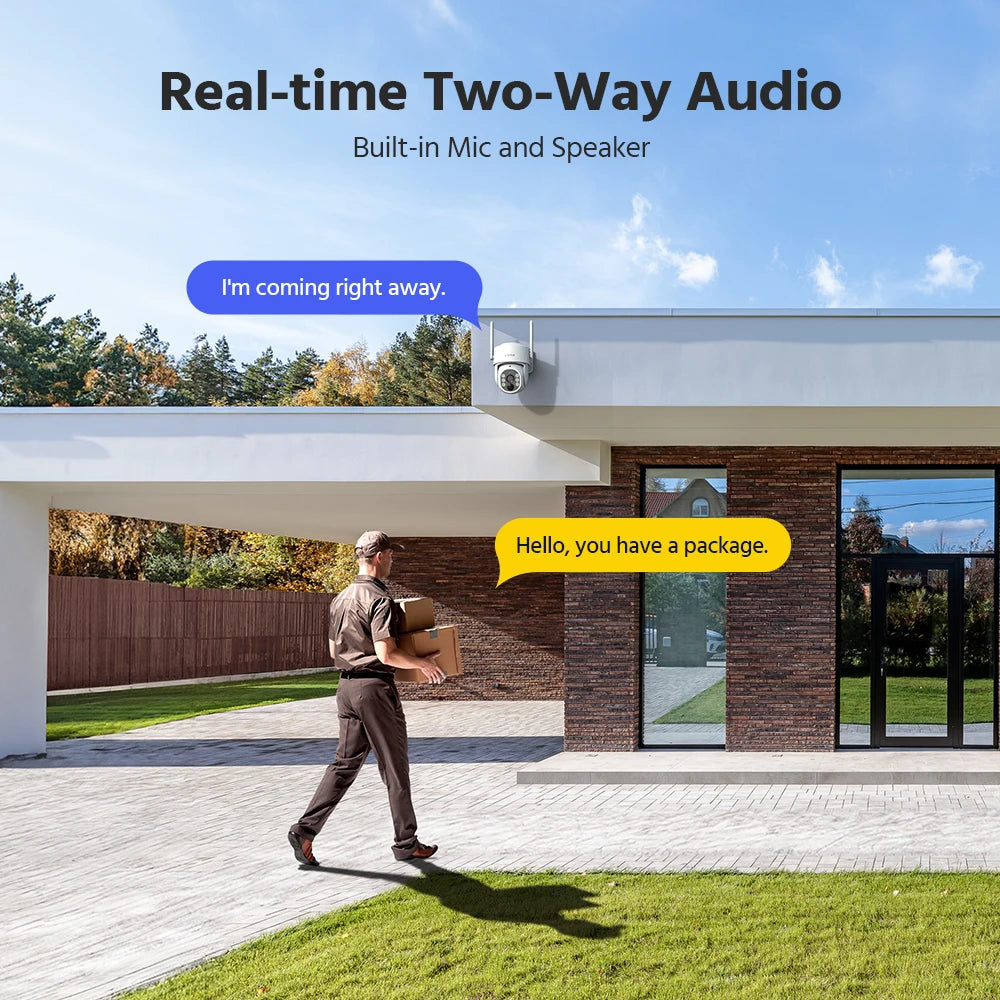 ANNKE Wireless Solar Security Camera System With NVR