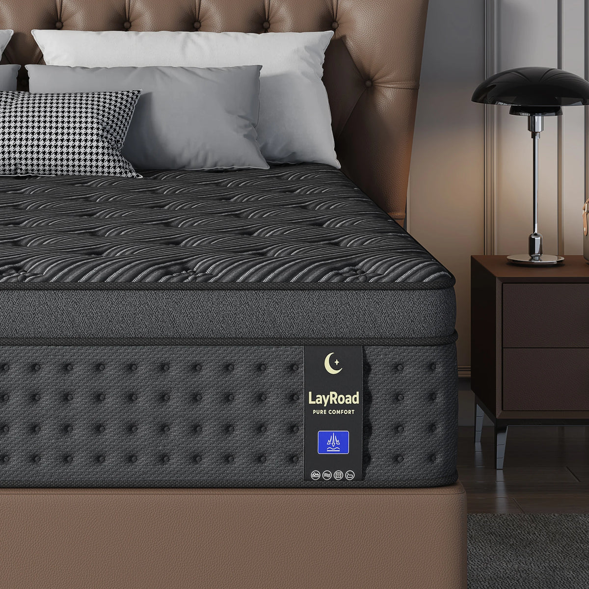 Memory Foam Pocket Spring Mattress With Pressure Relief Support