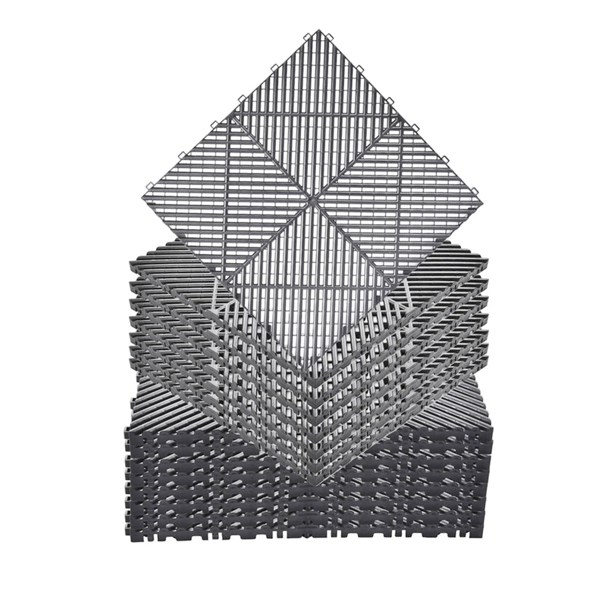 Heavy Duty Interlocking Garage Floor Tiles For Workshops And Gyms