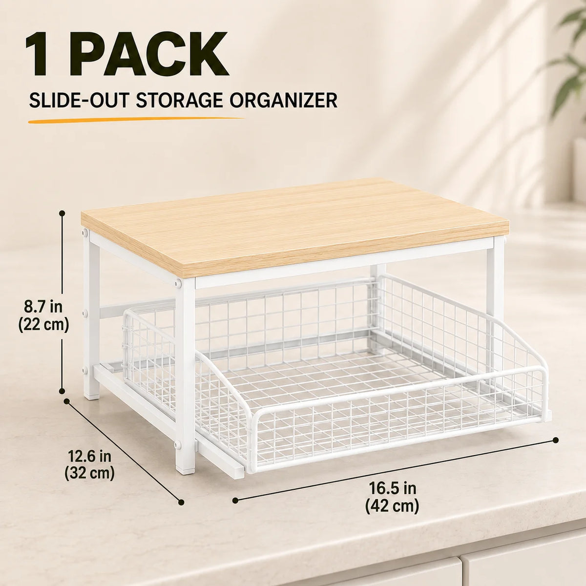 Kitchen Microwave Stand With Storage Drawer Organizer Shelf
