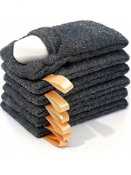 Exfoliating Soap Saver Bags With Hanging Cord For Shower Use