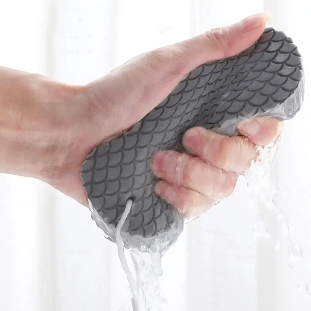3D Magic Bath Sponge Body Exfoliating Shower Massager Cleaning Brush