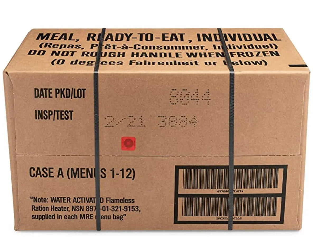 US Military Surplus Meals Ready To Eat Emergency Food Supply