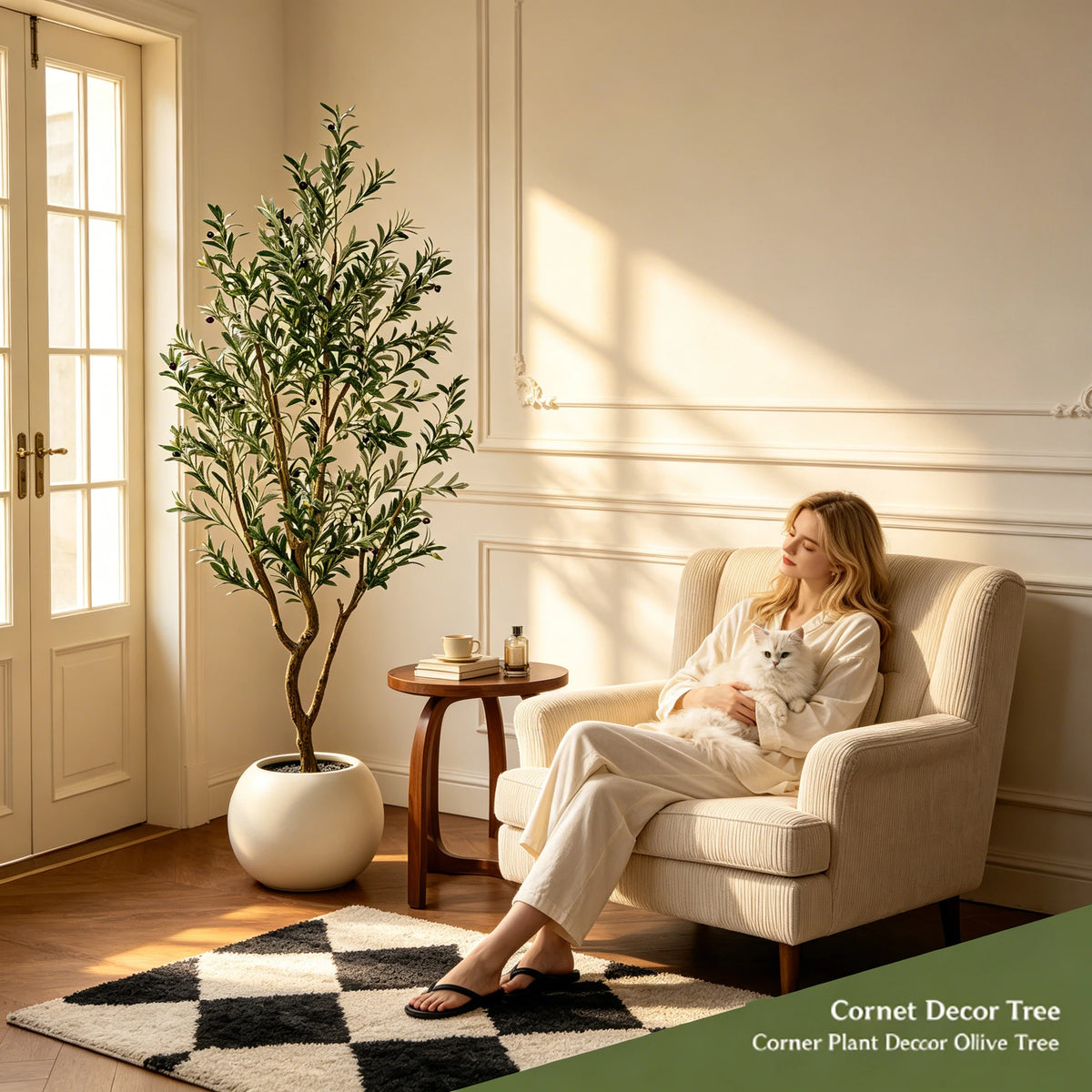 Olitree Artificial Olive Tree For Stylish Indoor Decor