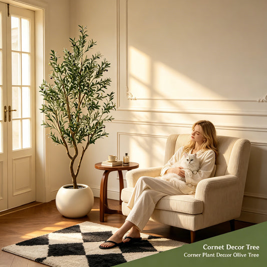 Olitree Artificial Olive Tree For Stylish Indoor Decor