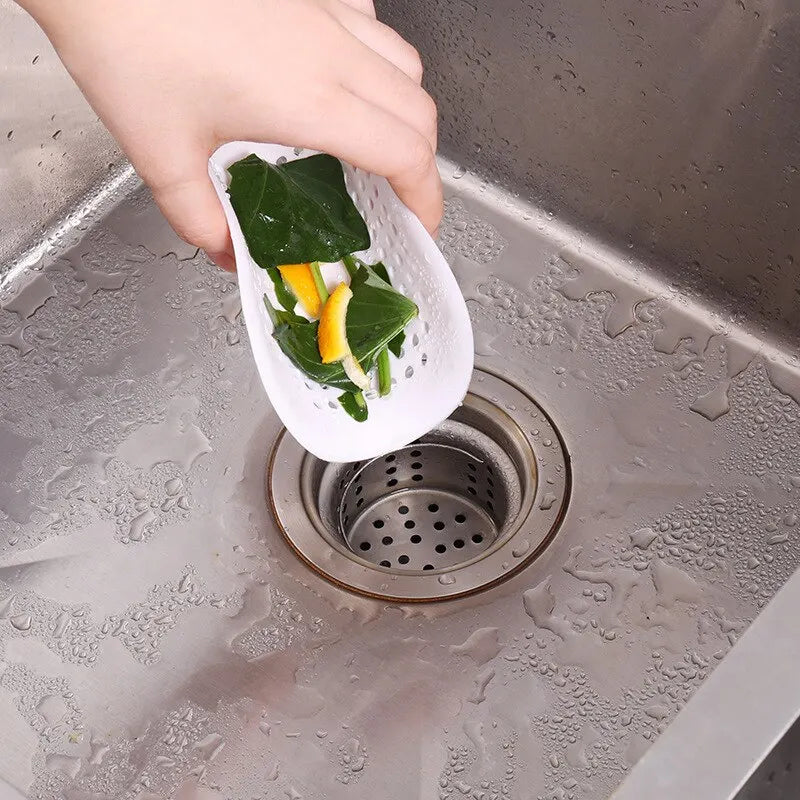 Silicone Sink Strainer Hair Catcher Drain Filter For Kitchen Bathroom