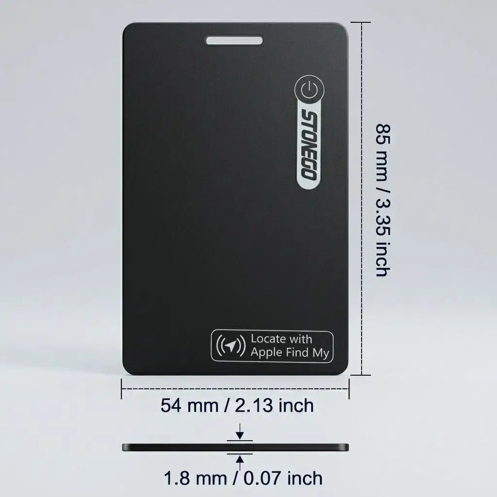 Ultra Thin Rechargeable Pet Wallet Tracker Waterproof Key Finder GPS Anti Lost Alarm Bluetooth Tracker Device for Dogs Cats Puppy Kitten Toddlers Kids Backpack Personal Safety Smart Tag Real Time Tracking