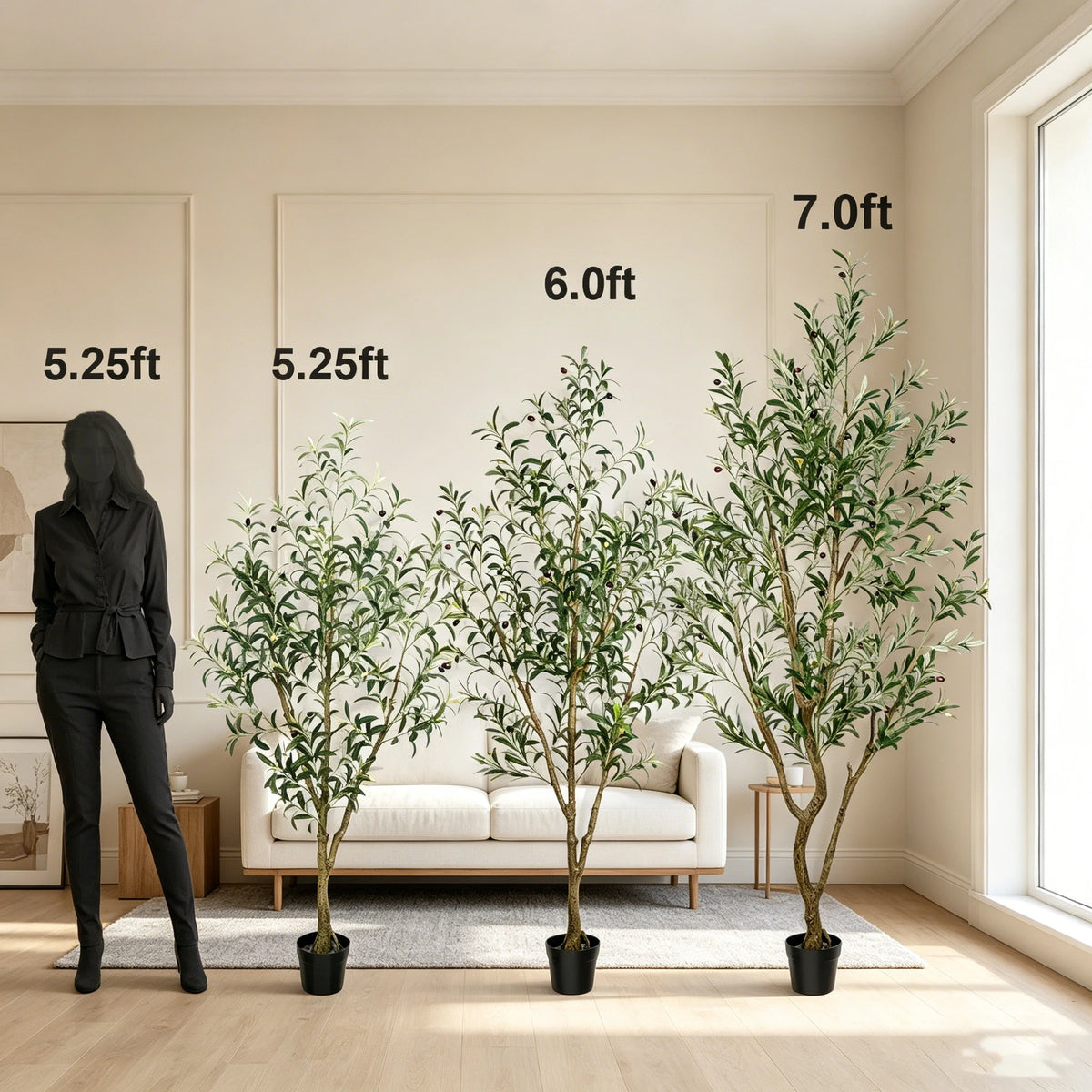 Olitree Artificial Olive Tree For Stylish Indoor Decor