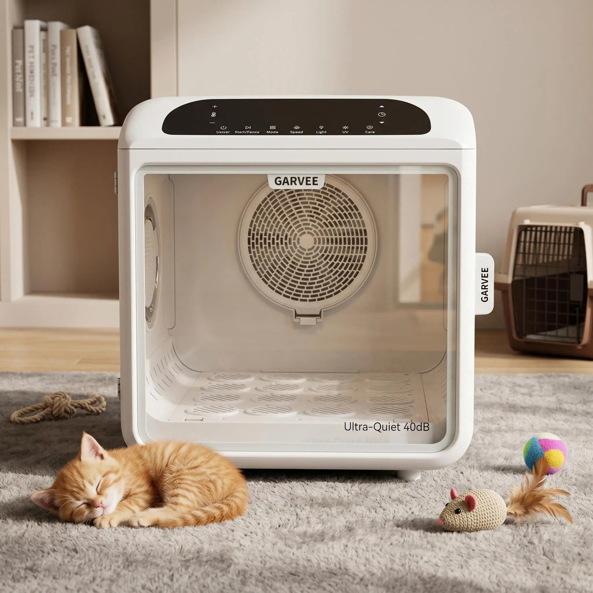 Quiet Automatic Pet Dryer Box With Smart Temperature Control