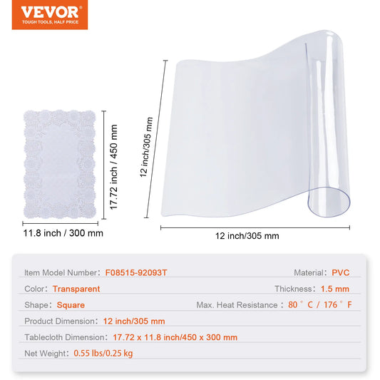 Waterproof Pvc Tablecloth For Kitchen Dining Table Household Protector