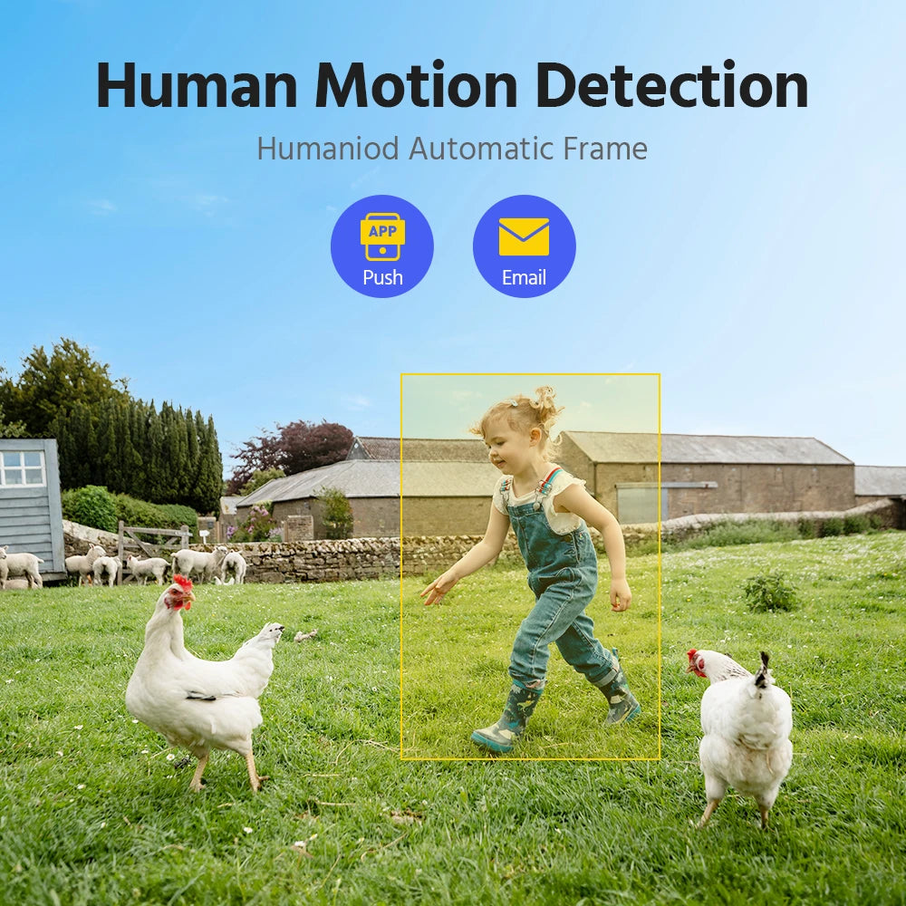 ANNKE Wireless Security Camera System With Night Vision