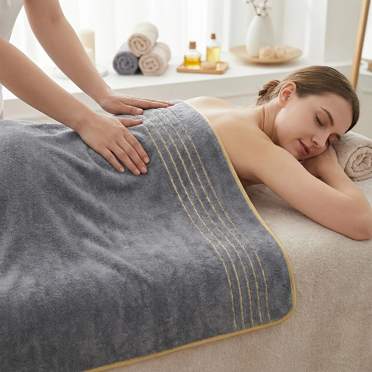 Premium Microfiber Bath Towel Set Ultra Soft Quick Dry