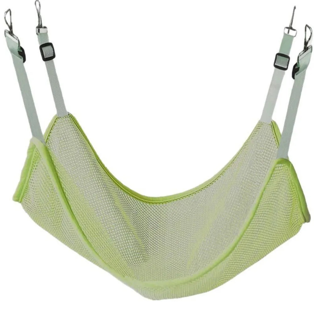 Universal Breathable Cat Hanging Hammock Durable with Adjustable Straps Cats Mesh Hammock Soft Pet Nest Indoor