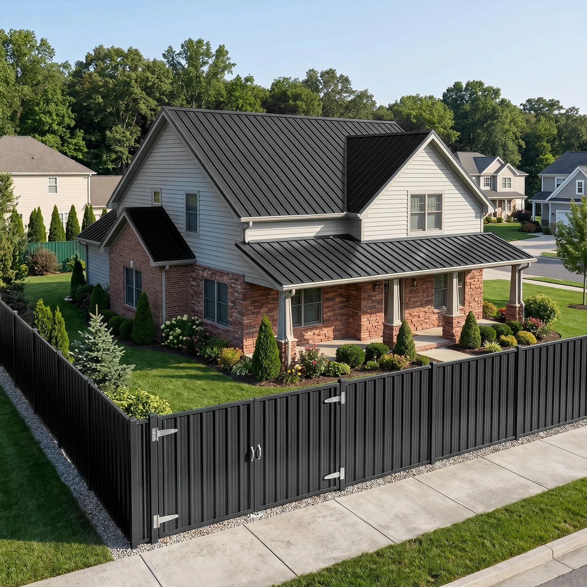 Corrugated Galvanized Steel Roofing Panels For Garages And Pergolas