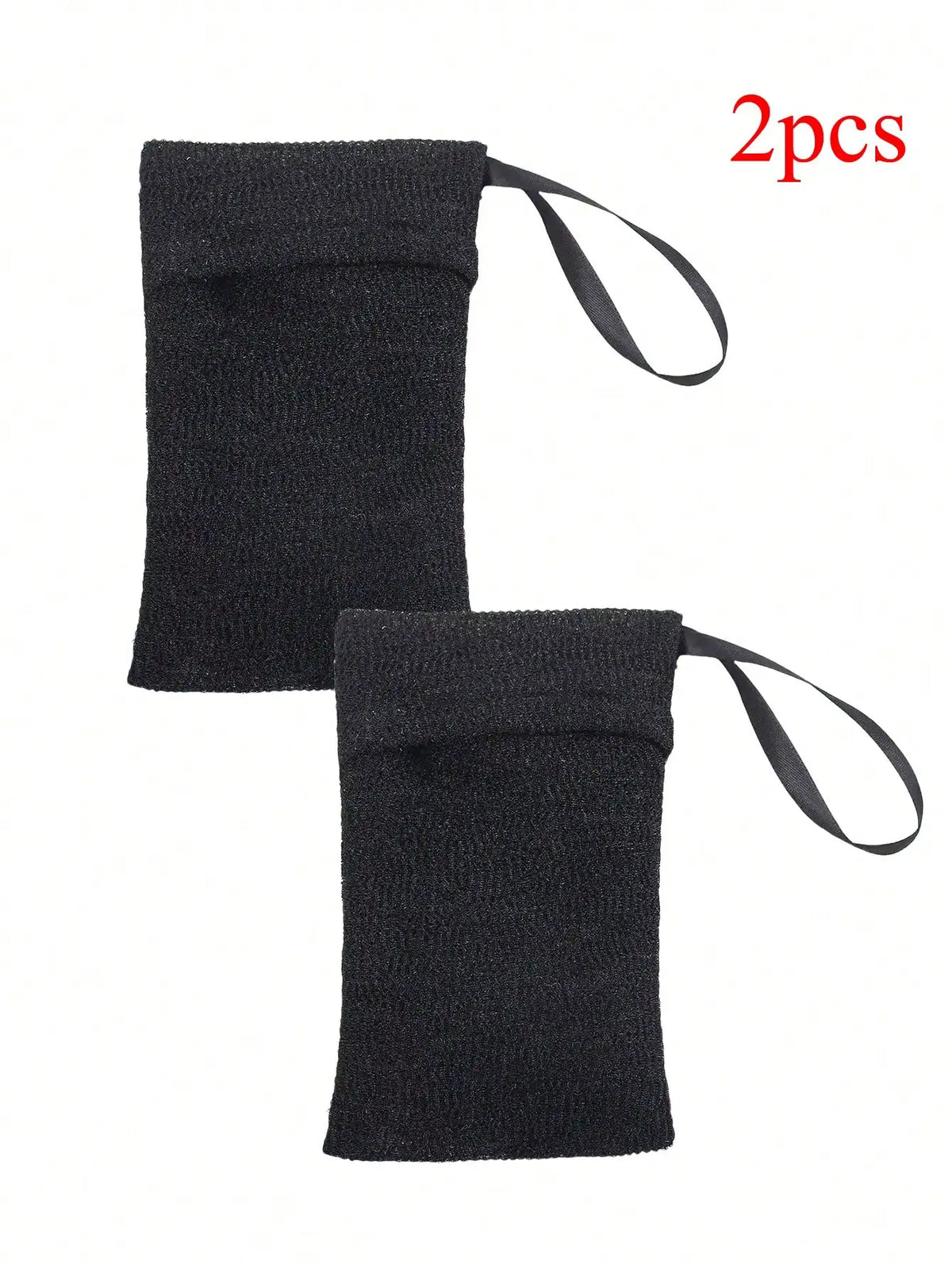 Exfoliating Soap Saver Bags With Hanging Cord For Shower Use