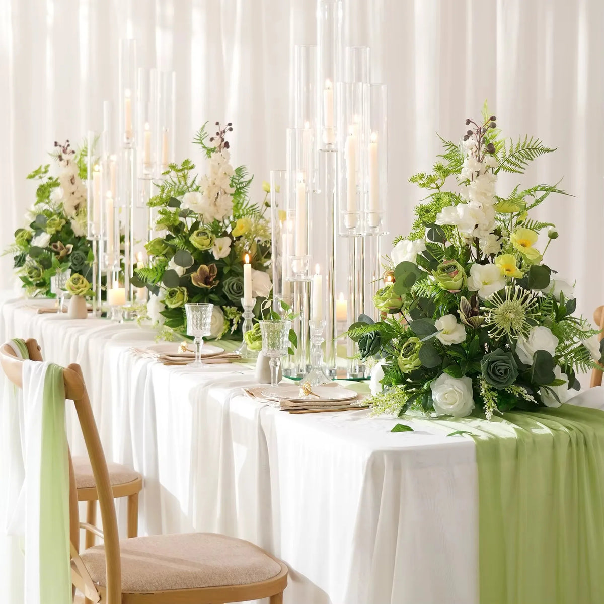Angela Flower Artificial Silk Rose Ball Centerpiece Decoration