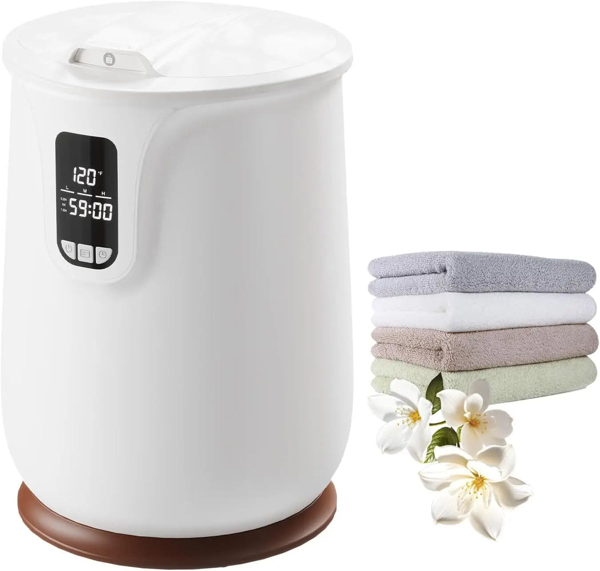 TWISTER.CK Electric Towel Warmer With Drying Mode And Auto Shutoff