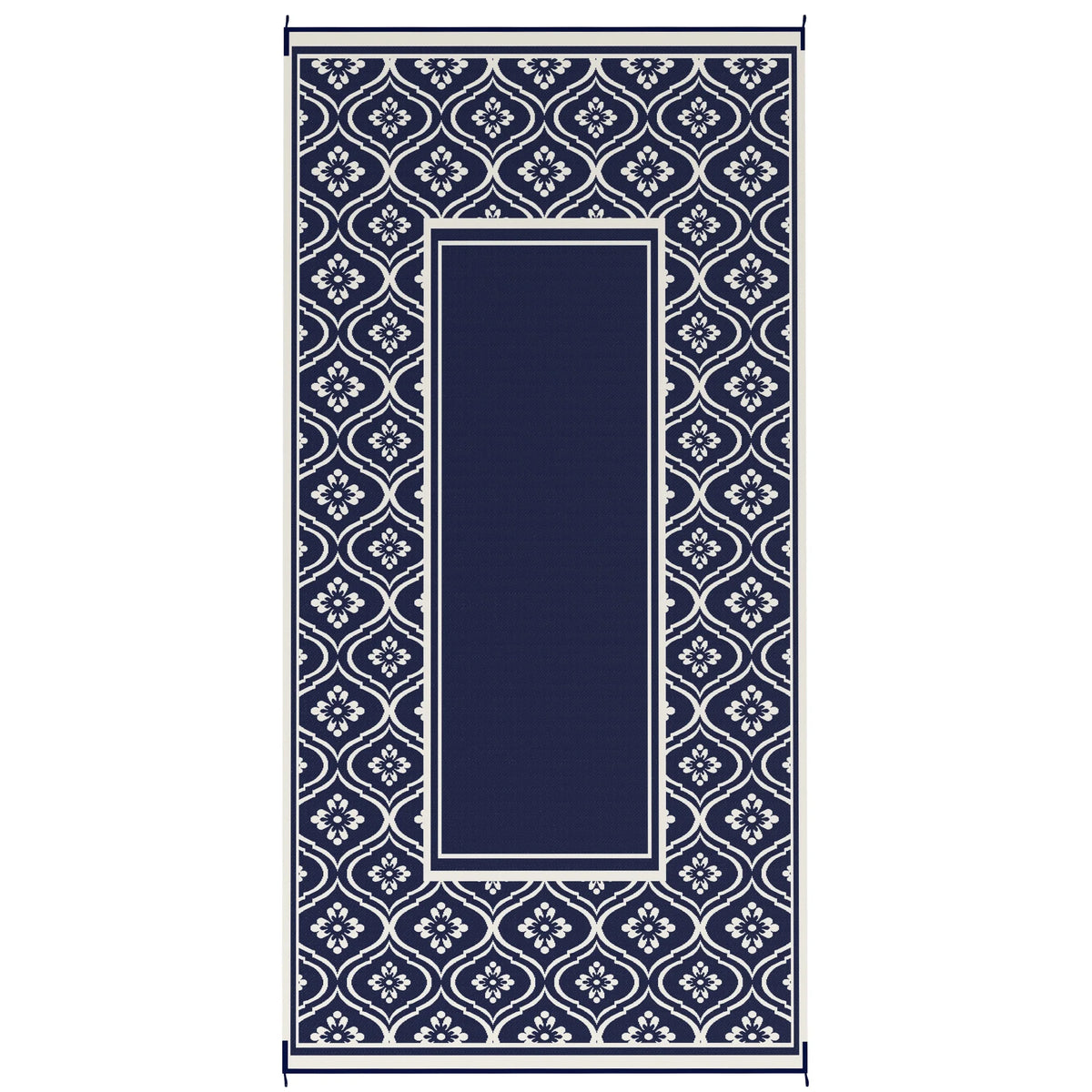 Outsunny Modern Rectangular Outdoor Patio Floor Rug Garden Decor