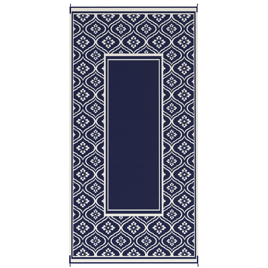 Outsunny Modern Rectangular Outdoor Patio Floor Rug Garden Decor