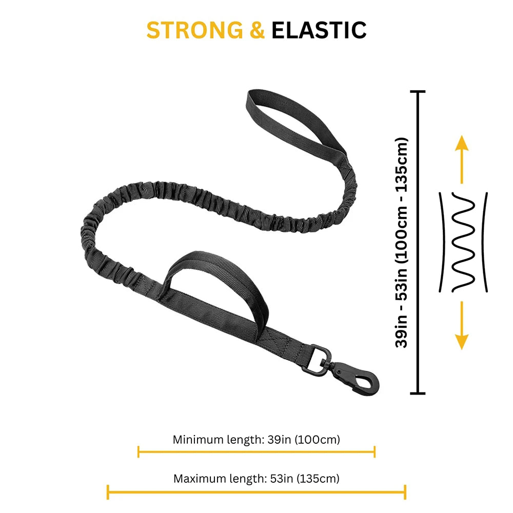 PETRAVEL Tactical Dog Harness And Leash Set For Training