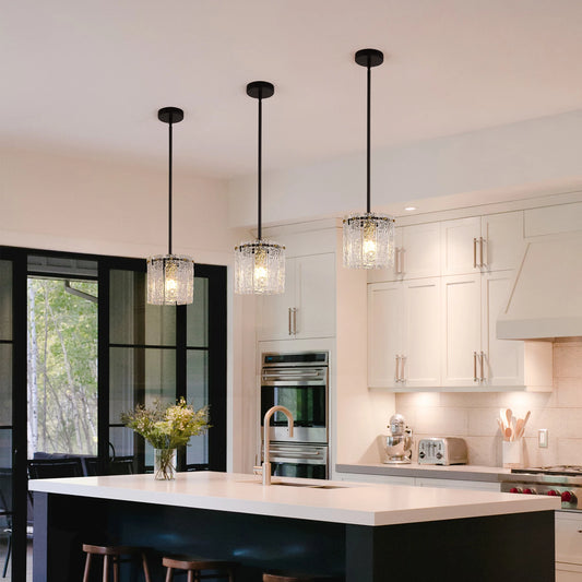 GreeLustr Crystal Glass Pendant Ceiling Lamps Modern Home Decoration Luxury Lighting Fixture Bedroom Living Room Hanging Light