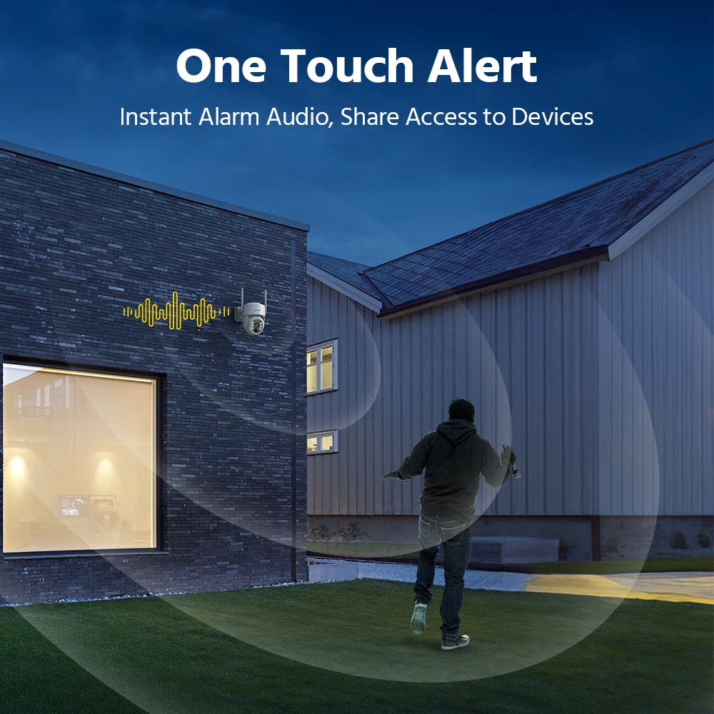 ANNKE Wireless Security Camera System With Night Vision